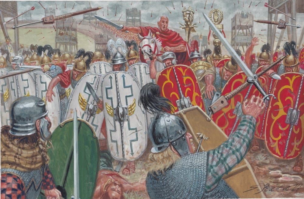 C. IVLI CAESARIS COMMENTARIORVM DE BELLO GALLICO LIBER SEXTVS